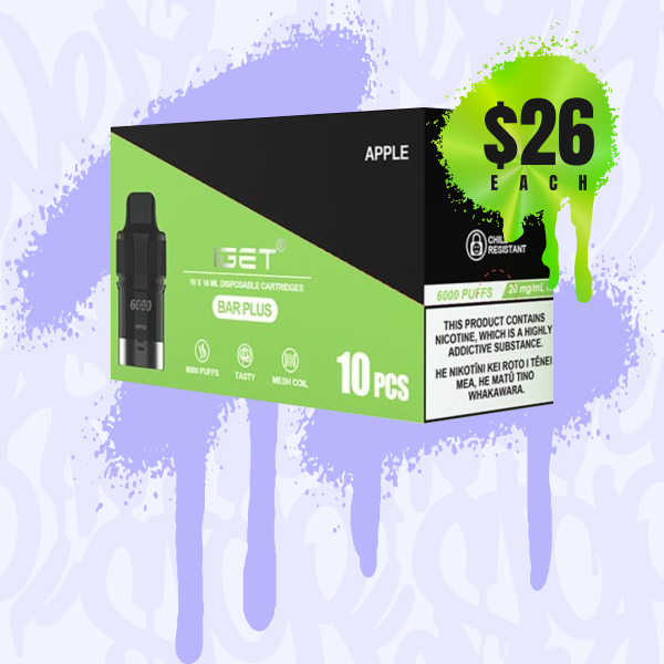 IGET Bar Plus Pod Wholesale 30 Packs