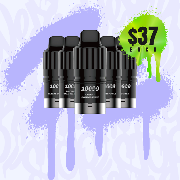IGET Bar Plus S3 Pod Bulk 5 Packs