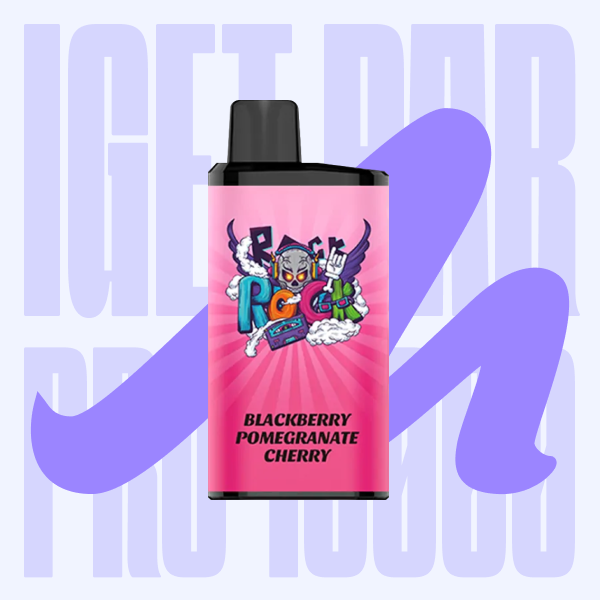 IGET Bar Pro Blackberry Pomegranate Cherry