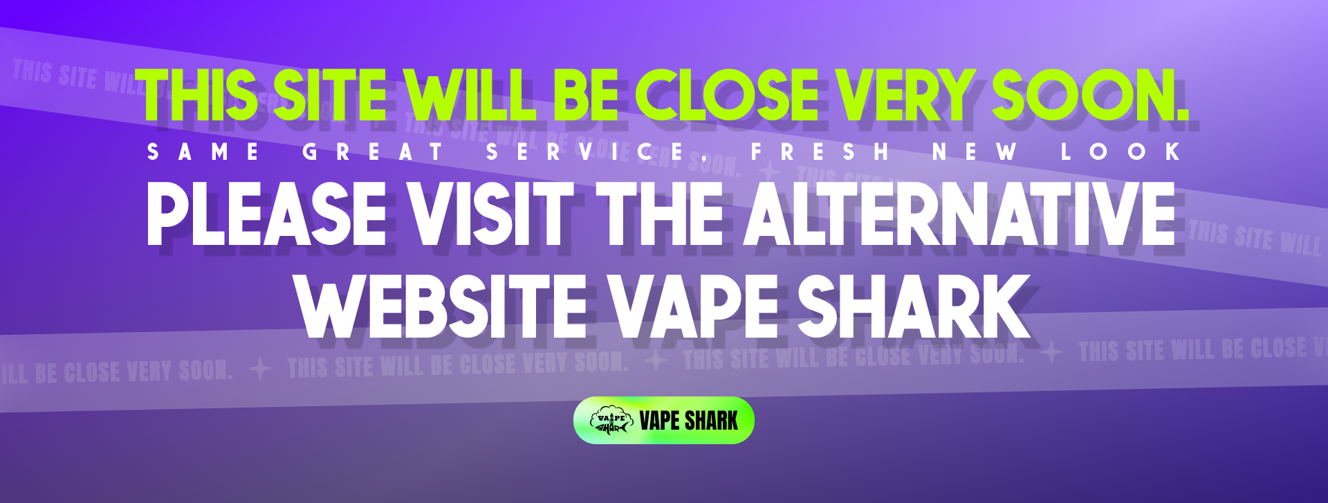 This site will be close very soon