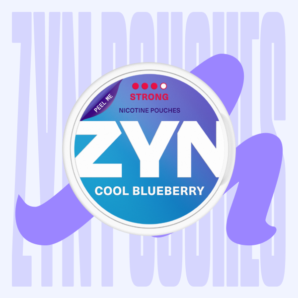 ZYN Pouches Cool Blueberry 11mg