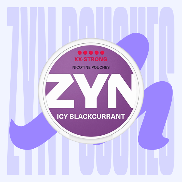 ZYN Pouches Icy Blackcurrant 12.5mg