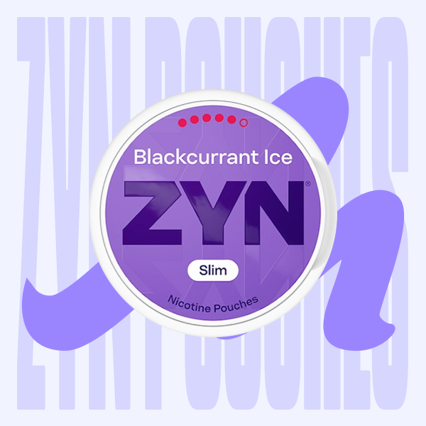 ZYN Pouches Icy Blackcurrant 13.5mg